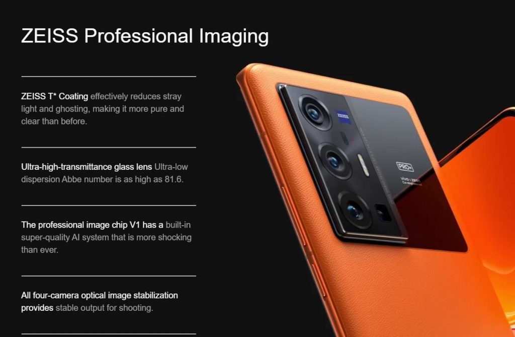Vivo X70 Pro Plus-cameras