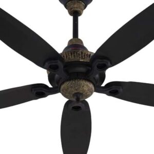 Royal Lifestyle Ornament Ceiling Fan- black antique