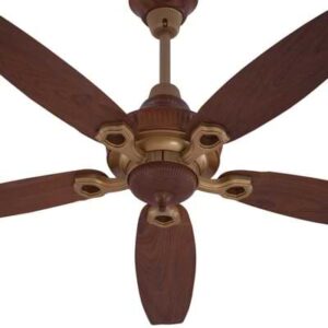Royal Lifestyle Ornament Ceiling Fan- sheesham gold