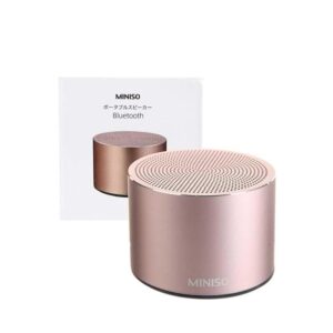 Miniso Portable Metal Wireless Speaker- shopping-jin