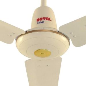 Royal Deluxe Ceiling Fan-off white