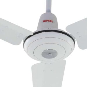 Royal Deluxe Ceiling Fan-white
