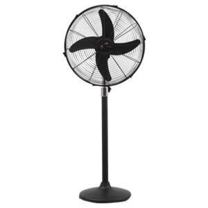 Royal Magnum Black Pedestal Fan-