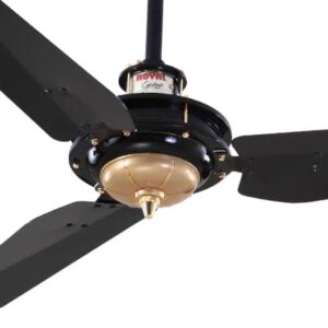 Royal Lifestyle Ceiling Fan RL-010- black gold