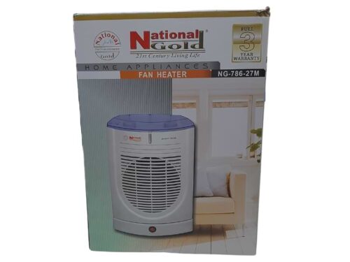 National Gold Fan Heater NG-786-27M 1000W/2000W - Image 3
