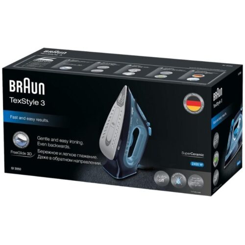 Braun SI 3050 2400 Watts Steam Iron - Image 2