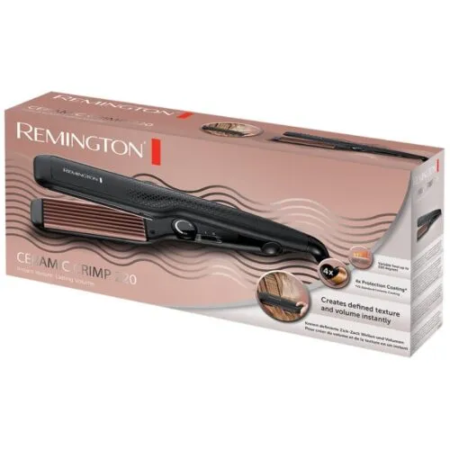 Remington Hair Straightener Ceramic Crimp Crepe S3580