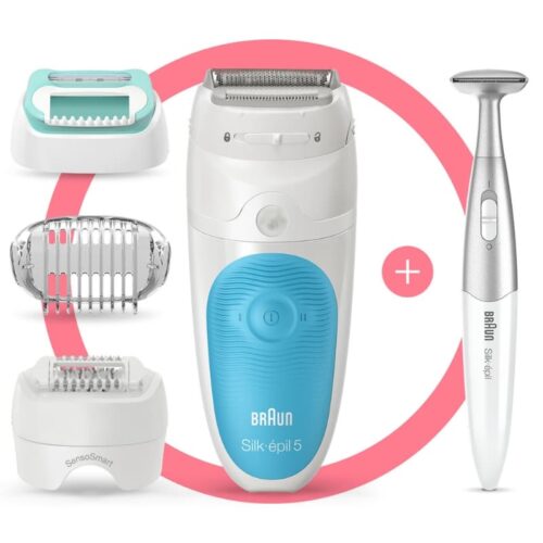 Braun Silk epil 5 Epilator SES 5-810 With 5 Extras