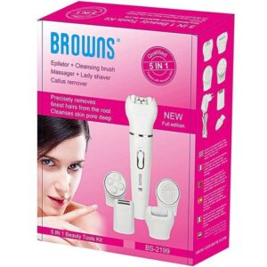 BROWNS BS-2199 5-in-1 Shaver Epilator (14)