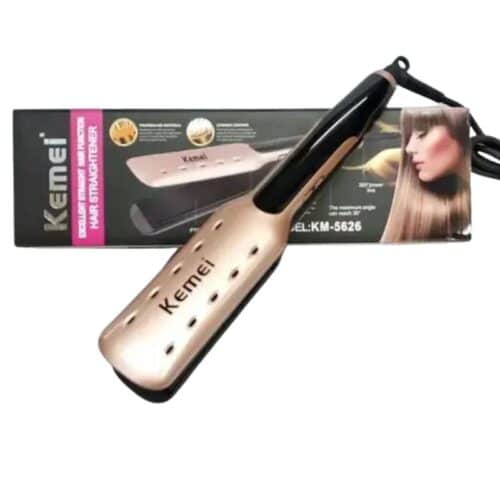 Kemei Km-5626 Ceramic Digital Hair Straightener - Image 2