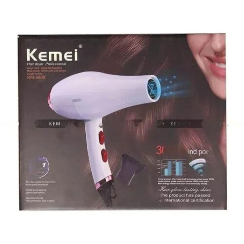 Kemei KM-5808 Professional Hair Dryer - Image 3