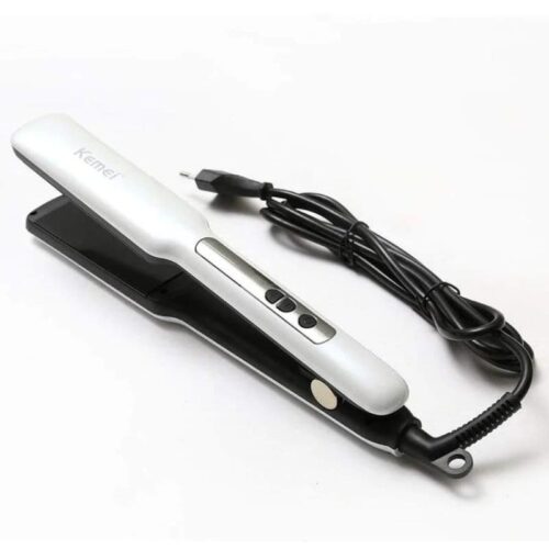 Kemei Km-958 Aluminum Digital Hair Staightener - Image 2