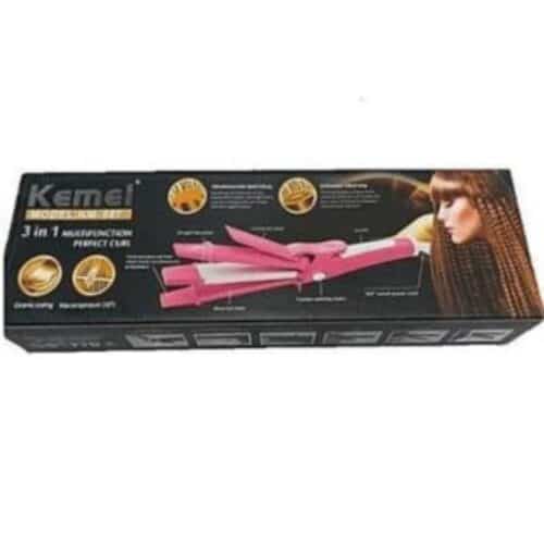 Kemei KM-987 3 in 1 Hair Straightener - Image 2
