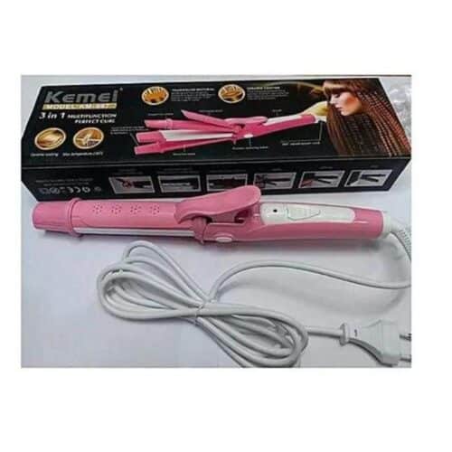Kemei KM-987 3 in 1 Hair Straightener - Image 3