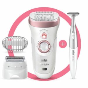 Braun Silk Epil 9 Epilator 6 in 1 with Bikini Trimmer SES 9-890