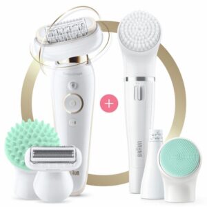 Braun Silk Epil 9 Flex Epilator 9 in 1 with Face Spa Kit SES 9300