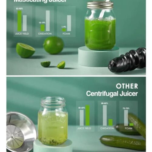 AICOK Slow Masticating Juice Extractor - Image 5