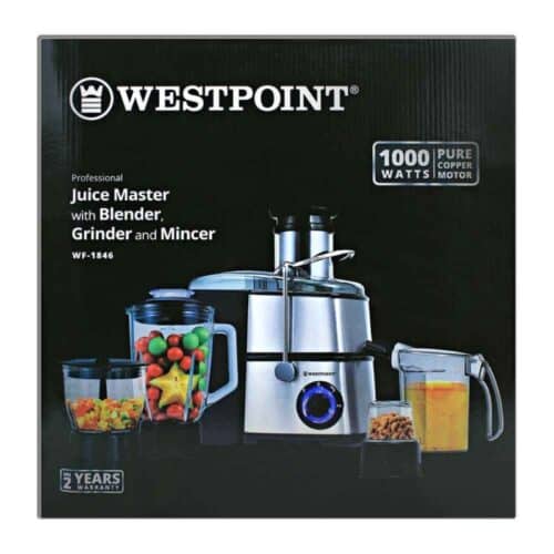 WestPoint WF-1846 5-in-1 1000W Food Factory - Image 2