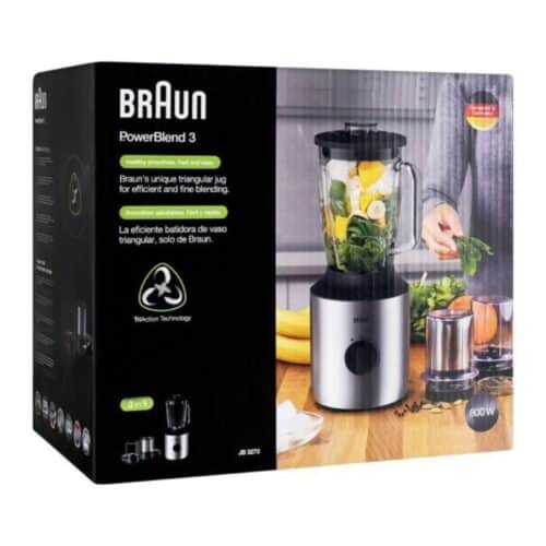 Braun  JB 3273 SI 3-in-1 800W Jug Blender - Image 2