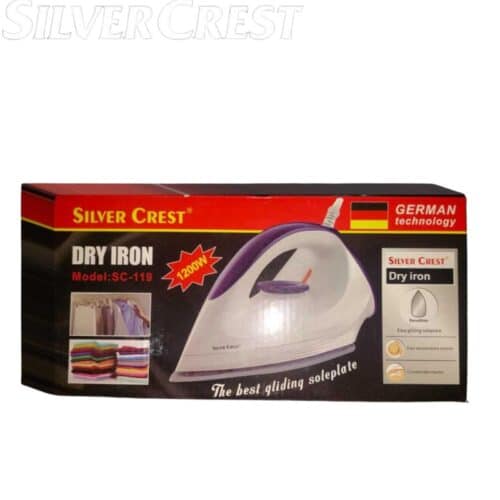Silver Crest  SC-119 1200W Dry Iron - Image 2