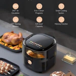 aukey homes air fryer 10 in 1 features shoppingjin.pk - Shopping Jin