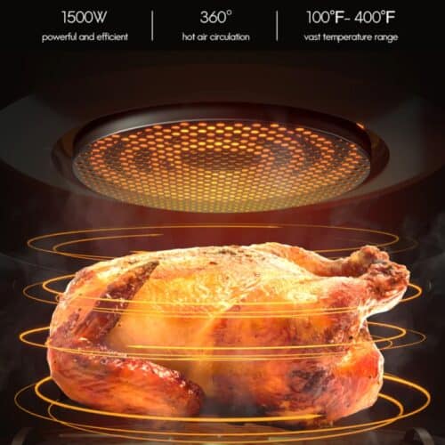 aukey homes air fryer 10 in 1 inside shoppingjin.pk - Shopping Jin