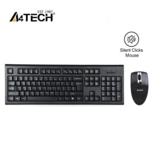 A4Tech 2.4G Wireless Keyboard Mouse 3100NS