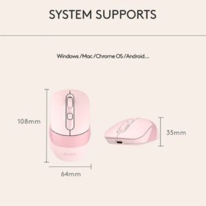 A4Tech 2.4G Wireless Rechargeable Mouse FB10CS