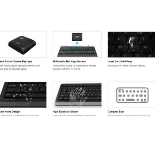 A4Tech FSTYLER Wireless Keyboard & Mouse FG1112S