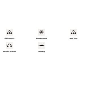 A4Tech Stereo Headphones Headset HS-30