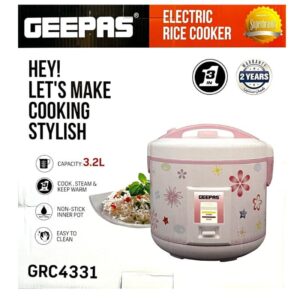 Geepas Electric Rice Cooker 3.2L GRC4331