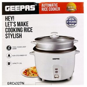 Geepas Automatic Rice Maker 2.8L GRC14327N
