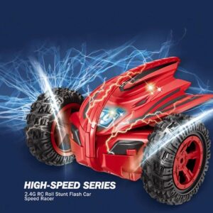 Double Sided 360° Rotating Wireless RC Stunt Car