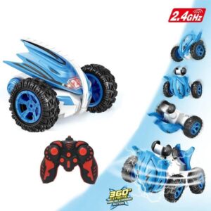 Double Sided 360° Rotating Wireless RC Stunt Car
