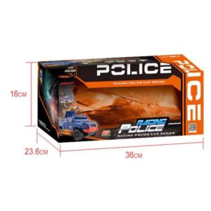High Speed R/C Police Car 30 Km/Hr Off-Road