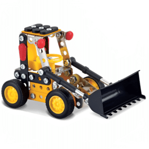 Assembly Alloy Toys 129 Pieces DIY Bulldozer