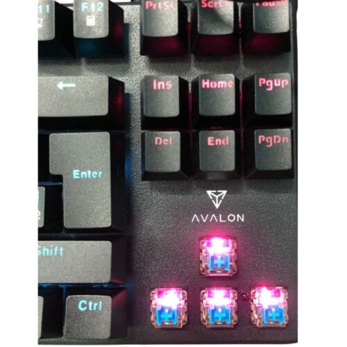 Akira Avalon RGB Rainbow Gaming Keyboard