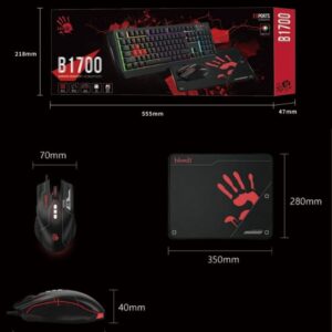 Bloody Neon Gaming Combo B1700