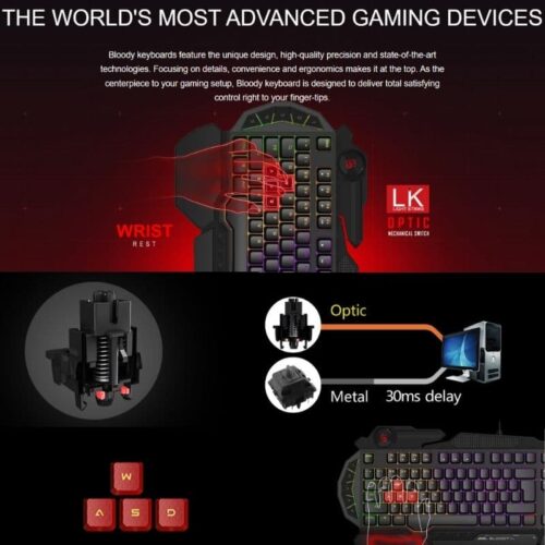 Bloody 4 Light Strike Gaming Keyboard B314