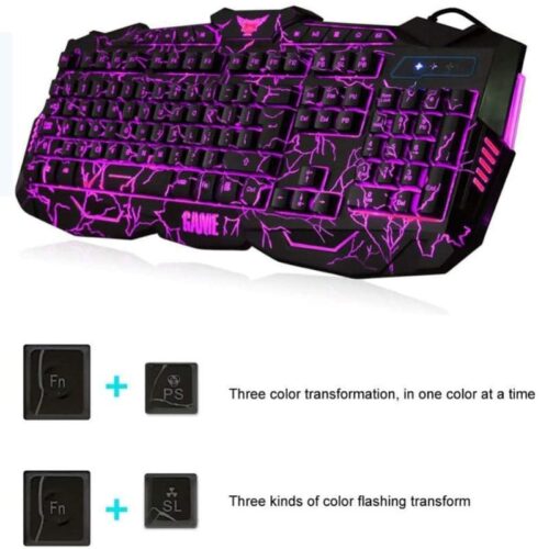 Gaming Keyboard + Mouse V100
