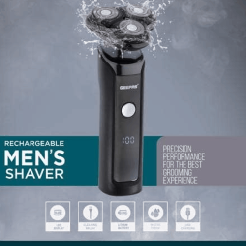 Geepas Rechargeable Water Proof Men's Shaver GSR57501