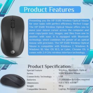 hp wireless mouse s500 1 shoppingjin.pk - Shopping Jin