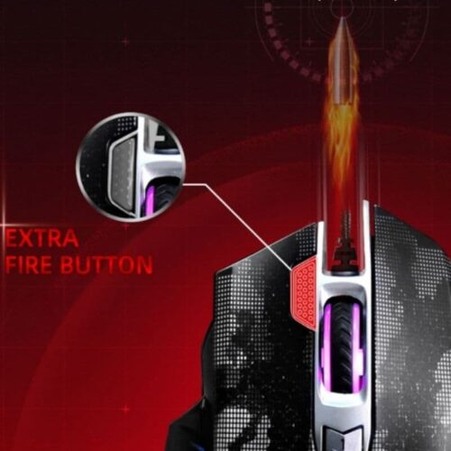 Bloody 2-Fire RGB Animation Gaming Mouse J95S