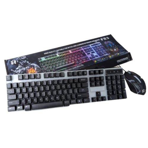 RGB Backlight Gaming Keyboard and Mouse F83