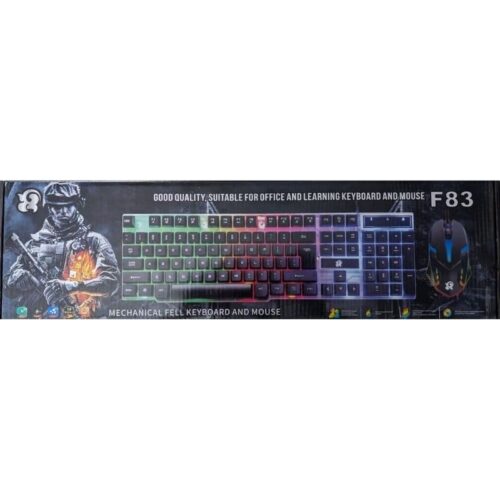 RGB Backlight Gaming Keyboard and Mouse F83