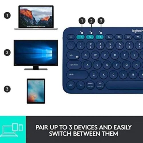 Logitech Multi-Device Bluetooth Keyboard K380 - Image 6