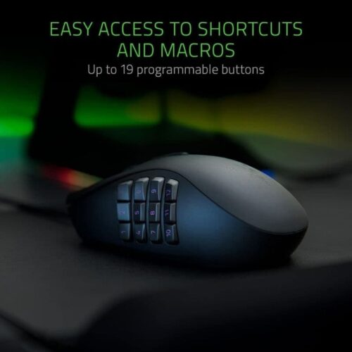 Razer Naga Trinity MOBA/MMO Gaming Mouse-RZ01