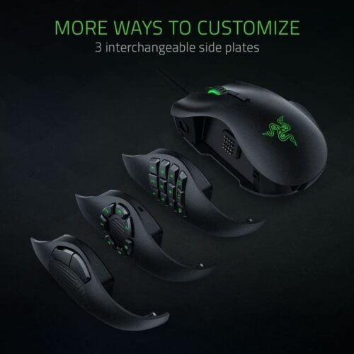 Razer Naga Trinity MOBA/MMO Gaming Mouse-RZ01