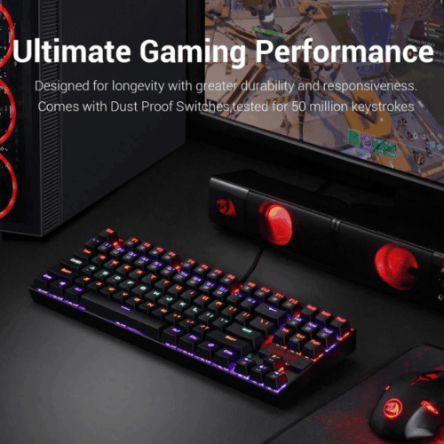 Redragon K552 RGB KUMARA Mechanical Gaming Keyboard - Image 5