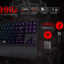 Redragon K596 RGB VISHNU Mechanical Gaming keyboard (wireless/wired) - Image 5